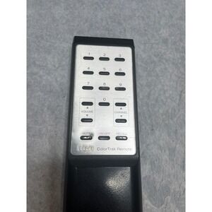 Vintage RCA ColorTrak Remote Control CRK33A Replacement TV Remote Black Silver